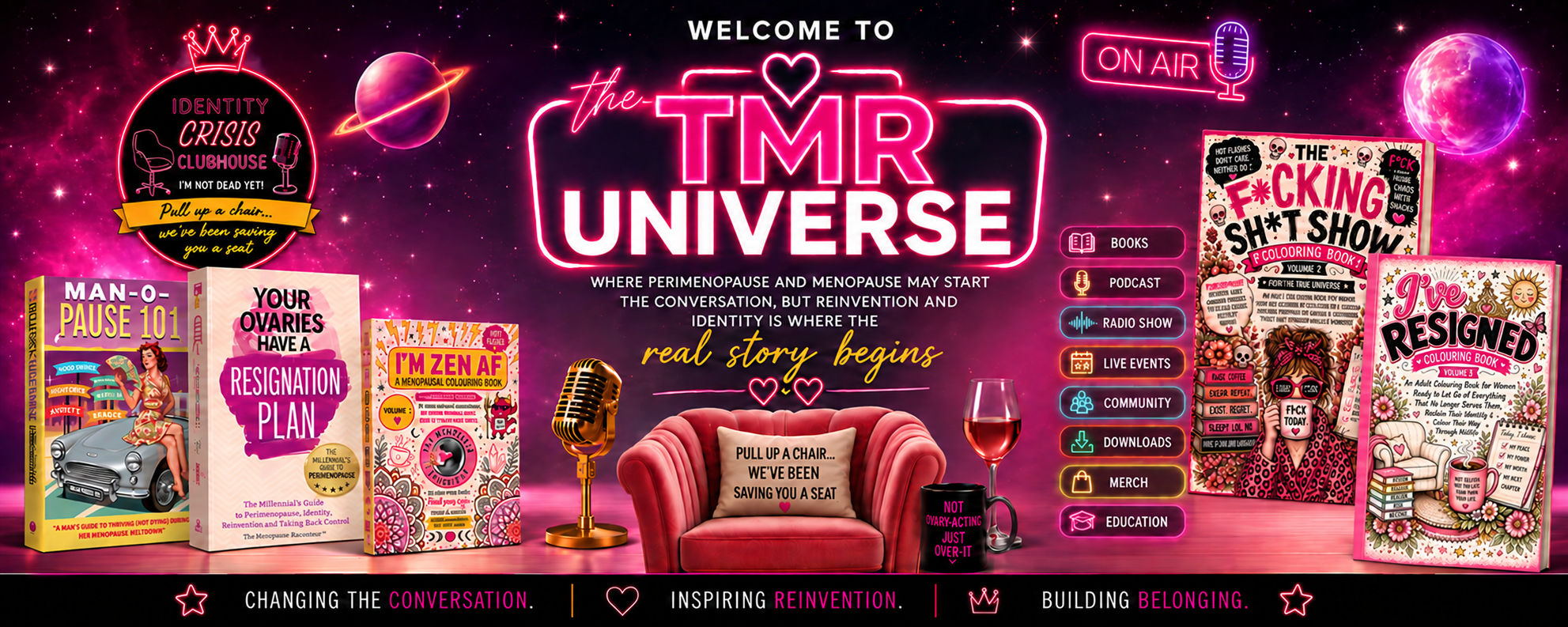 Welcome to The TMR Universe